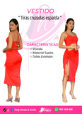 VESTIDO CON TIRAS